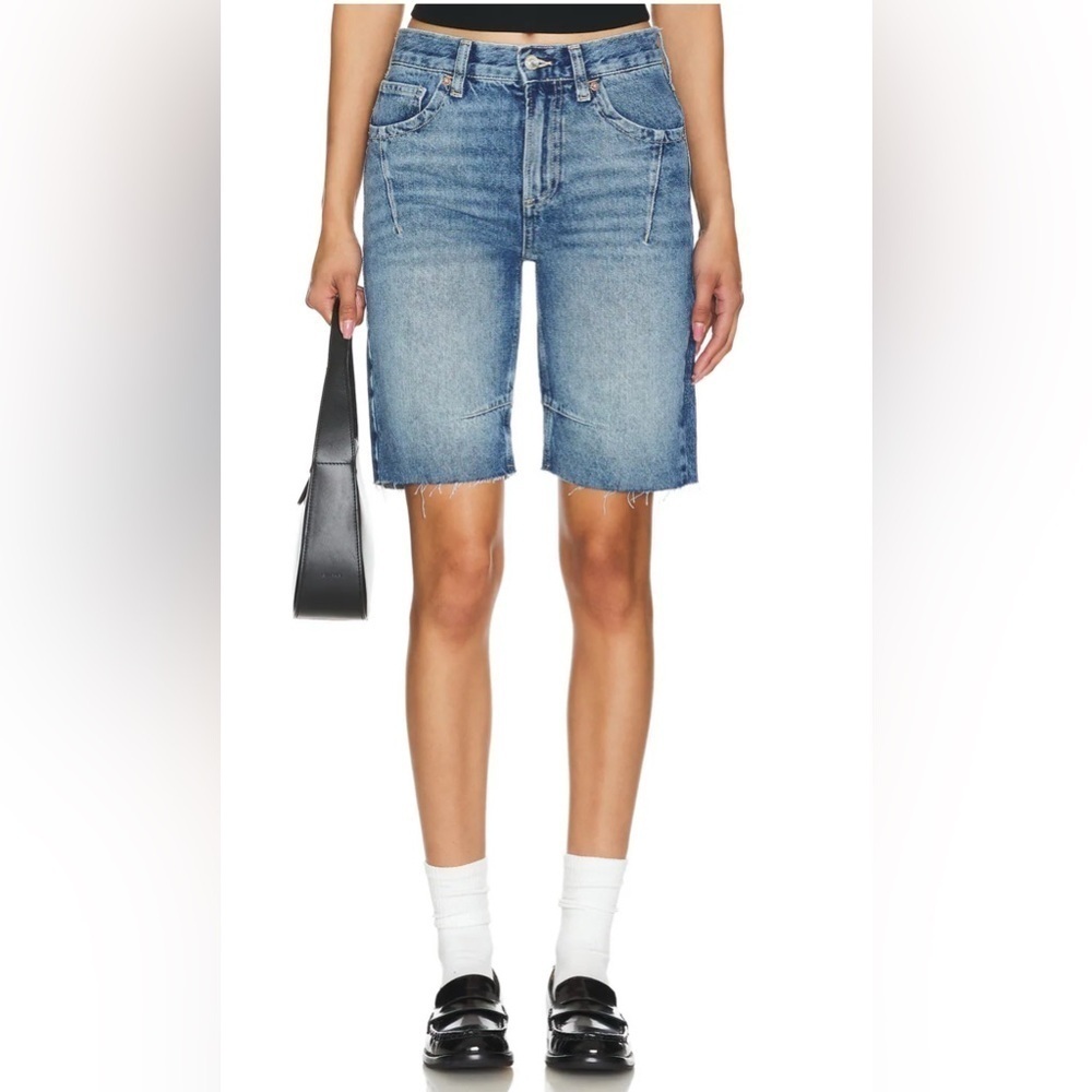 NEW Free People Ghost Town Long Short in Bodie Blue 27